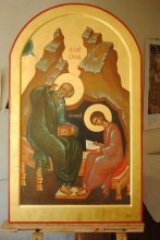 Иоанн Богослов на острове Патмос