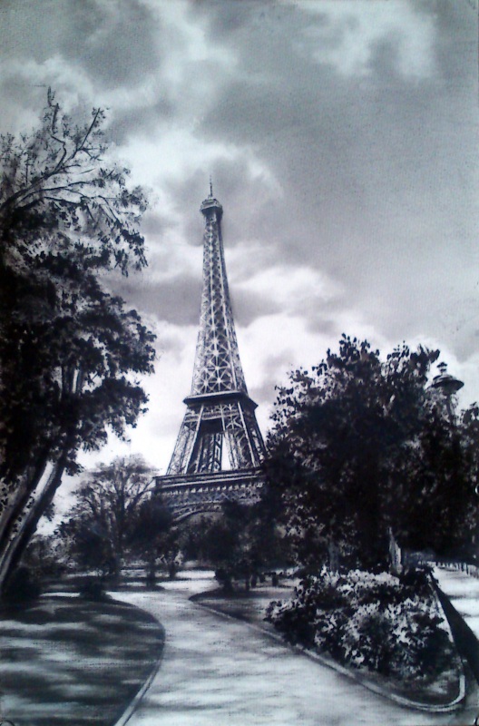 Париж, на прогулке.