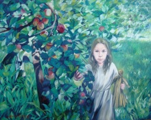 Яблоневый сад моего детства.