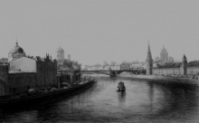 Вид с Большого Москворецкого моста.