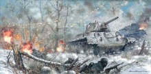 Битва за Москву 1941г. атака танков Лелюшенко под Калининым.