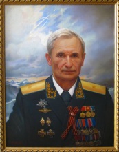 портрет В.М.Глущенко генерал майора авиации